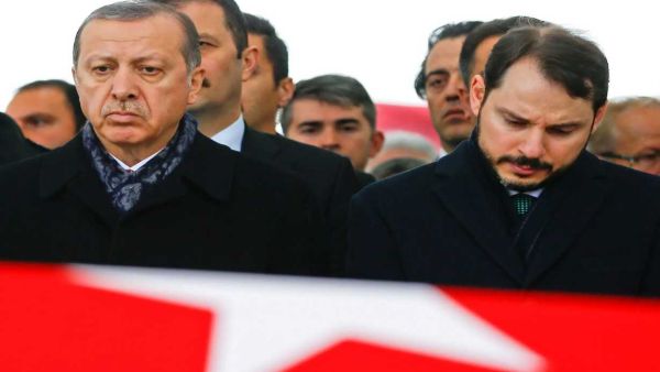أردوغان وصهره بيرات ألبيراق