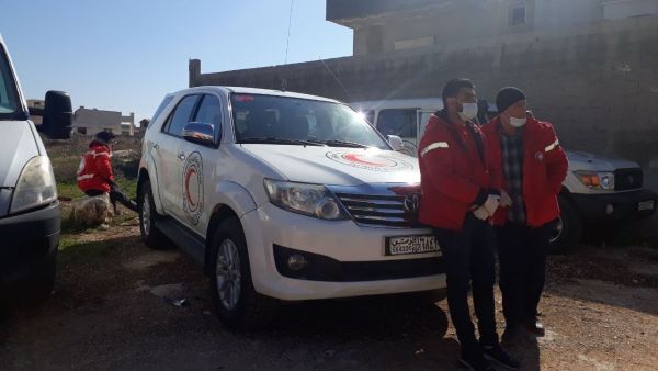 تجهيز الممر بالاحتياجات اللوجستية، من فرق صحية وإسعافيه