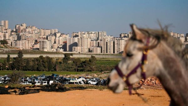 The Palestinian residential area of Kufr Aqab, between Jerusalem and Ramallah. AFP