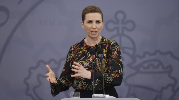 Denmark's Prime Minister Mette Frederiksen