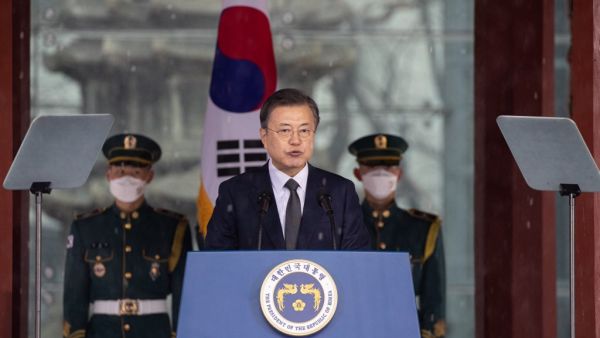 South Korean President Moon Jae-in