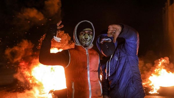 Lebanese protest worsened living conditions 