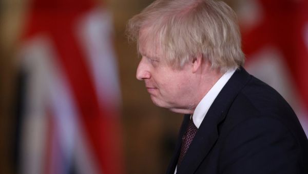 Britain's Prime Minister Boris Johnson 