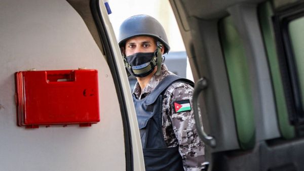 A member of Jordan's Darak forces (gendarmerie)