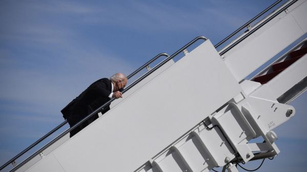 Joe Biden and Air Force One 