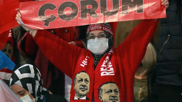 President Erdogan re-elected ruling party head