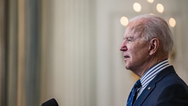 President Biden at the State Dining Room 