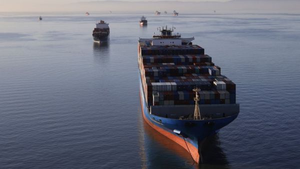 Container ships sit idle in the the San Francisco Bay just outside of the Port of Oakland on March 26, 2021 in San Francisco, California. JUSTIN SULLIVAN / GETTY IMAGES NORTH AMERICA / Getty Images via AFP The massive container ship blocking the busy Suez Canal has been freed
