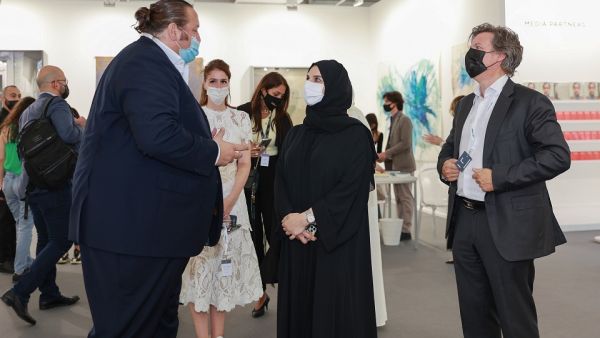 Hala Badri Visits 14th Edition Of Art Dubai Exhibition