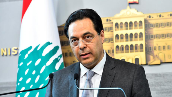 Lebanon’s caretaker Hassan Diab