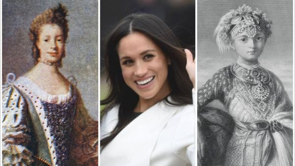 دوقة ساسكس ميغان ماركل والملكة شارلوت