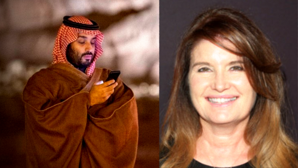 Mohammad bin Salman and Alexa Jago