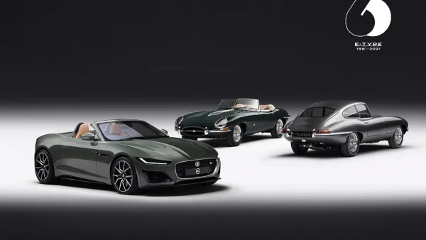 Jaguar Classic Reveals E-Type 60 Collection:  60th Anniversary Tribute to the Iconic Sports Car