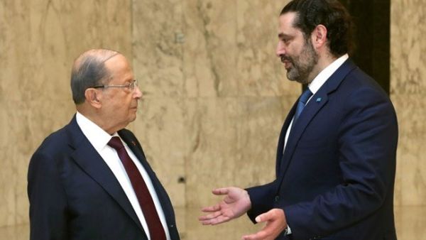 Hariri says Aoun should allow early presidential elections if he cannot sign the decrees allowing the formation of a new government