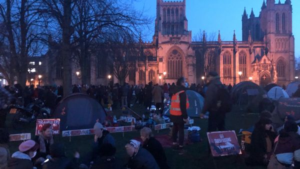 Bristol protesters