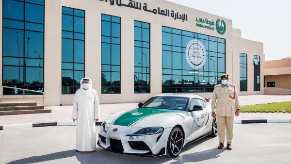 Dubai Police Bolsters Toyota Fleet With Addition Of Legendary All-new 2021 Toyota GR Supra   