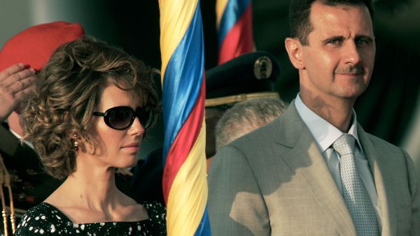 Bashar Al Assad and Asma Al Assad