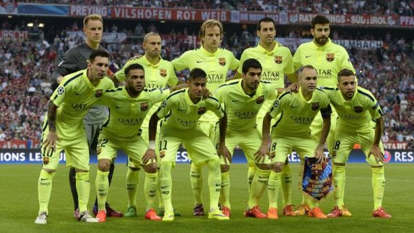 فريق برشلونة لعام 2015
