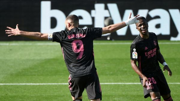 The striker's goals are almost single-handedly keeping Madrid in the title race but he could be tempted homeward with his contract expiring in 2022 (Photo: AFP)