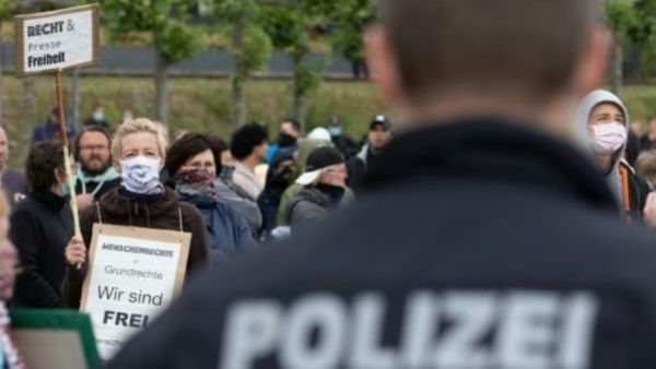 تظاهرات في ألمانيا