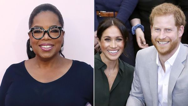 الأمير هاري ويمغان ماركل وأوبرا وينفري