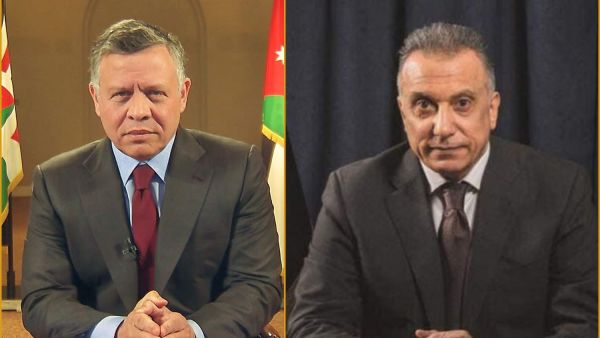 الكاظمي وملك الاردن