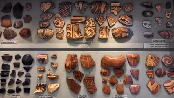 Over 42,000 ceramic artifacts were discovered during excavations