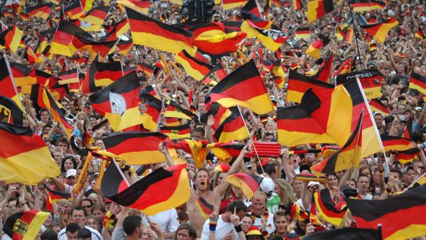 Fans of the German football team