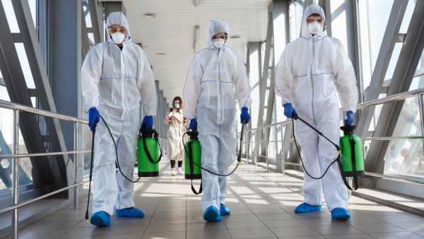 Sanitization against the virus! 