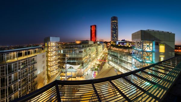 Plush Abdali Boulevard in downtown Amman 