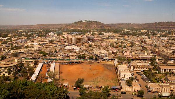 A view of Bamako in Mali 