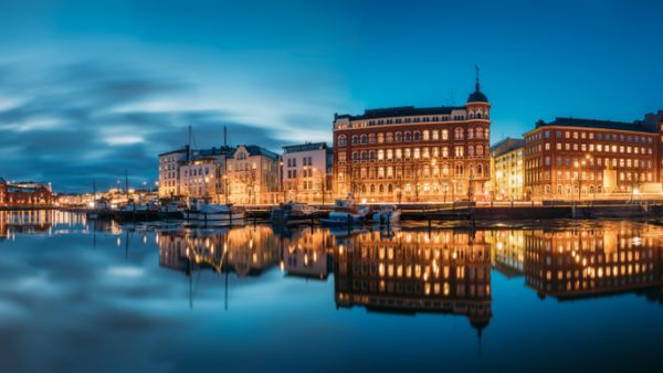 Finland early evening 	