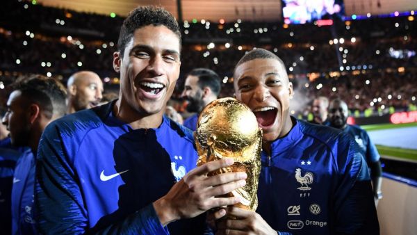 Varane and Mbappe (Photo: AFP)