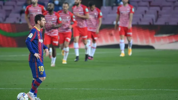 سقوط مفاجىء لبرشلونة على أرضه
