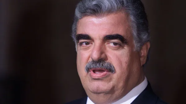 رئيس الوزراء اللبناني الراحل رفيق الحريري