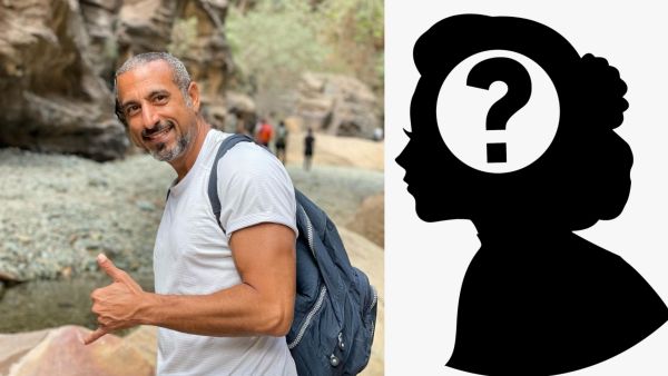 أحمد الشقيري وزوجته