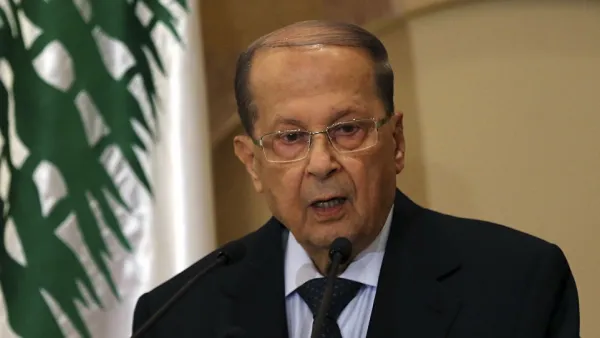 رئيس الجمهورية اللبناني ميشال عون