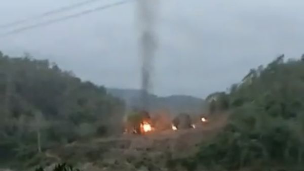 اندلاع قتال عنيف في ميانمار عند الحدود مع تايلاند