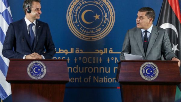 Libya's interim prime minister lands in UAE for an official visit