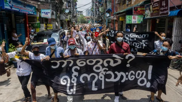 Fighting erupts in eastern Myanmar at an army outpost surrounded by the Karen National Union ethnic armed group
