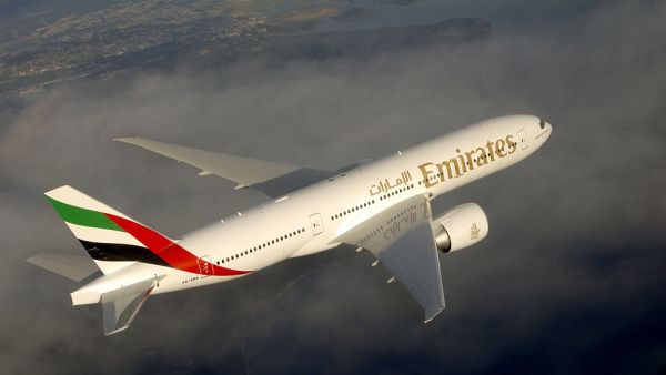 Boeing 777-200LR aircraft Emirates Restarts Flights To Mexico City Via Barcelona