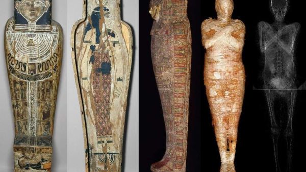 PREGNANT ancient Egyptian mummy