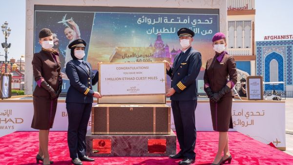 Global Village Set To Make Another Dream Come True As Hundreds Attempt To Win Etihad Baggage Claim Challenge Every Day 