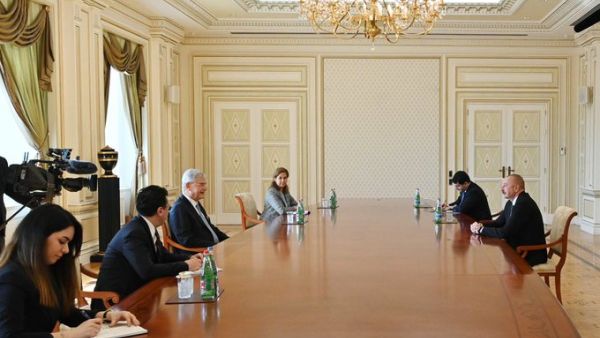 Azerbaijani president receives UN General Assembly head (Twitter) Azerbaijani president receives UN General Assembly head Volkan Bozkir