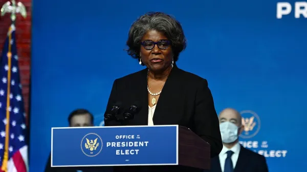 US Representative at the UN Linda Thomas-Greenfield