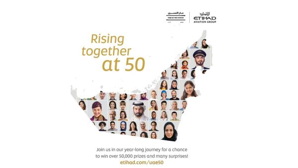Etihad Airways Unveils Year-long Programme To Celebrate The UAE’s ‘Year Of The Fiftieth’
