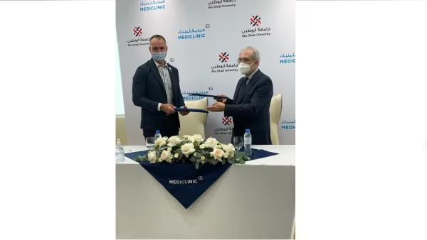 Abu Dhabi University Announces Affiliation With Mediclinic Middle East