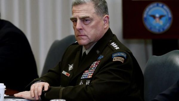 US Joint Chiefs Chairman General Mark Milley