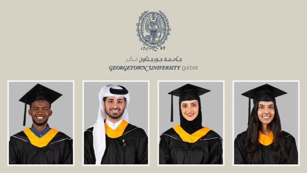 ازداد اهتمام سعود الأحمد بالشؤون الدولية في المدرسة الثانوية، وعن هذا يقول: "دراسة الشؤون الدولية كانت منطقية وكنت أعرف أنني أريد الذهاب إلى جامعة جورجتاون". مؤسسة قطر: خريجو جورجتاون في قطر يحتفلون بإنجازاتهم، ويرسمون مساراتهم المستقبلية في مجال الشؤون الدولية