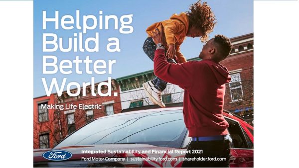 Ford’s New Science-based, Interim Carbon-neutral Targets Highlight First Integrated Sustainability, Financial Report